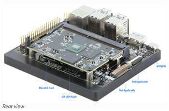 Technische Zeichnung - Synaptics SL1640 Evaluierungskit